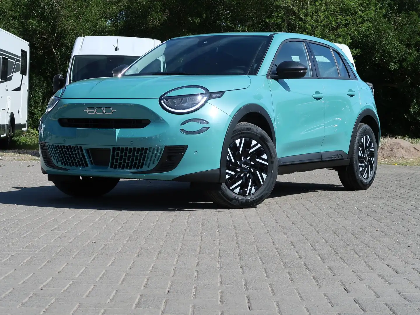 Fiat 600 Hybrid 1.2 DCT Sonderedition Navi Kamera Sitzheizu Azul - 2