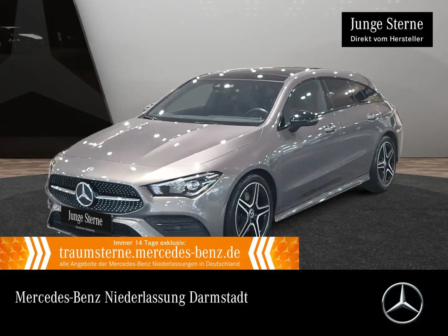 Mercedes-Benz CLA 200 AMG+NIGHT+PANO+LED+KAMERA+TOTW+7G Grau - 1