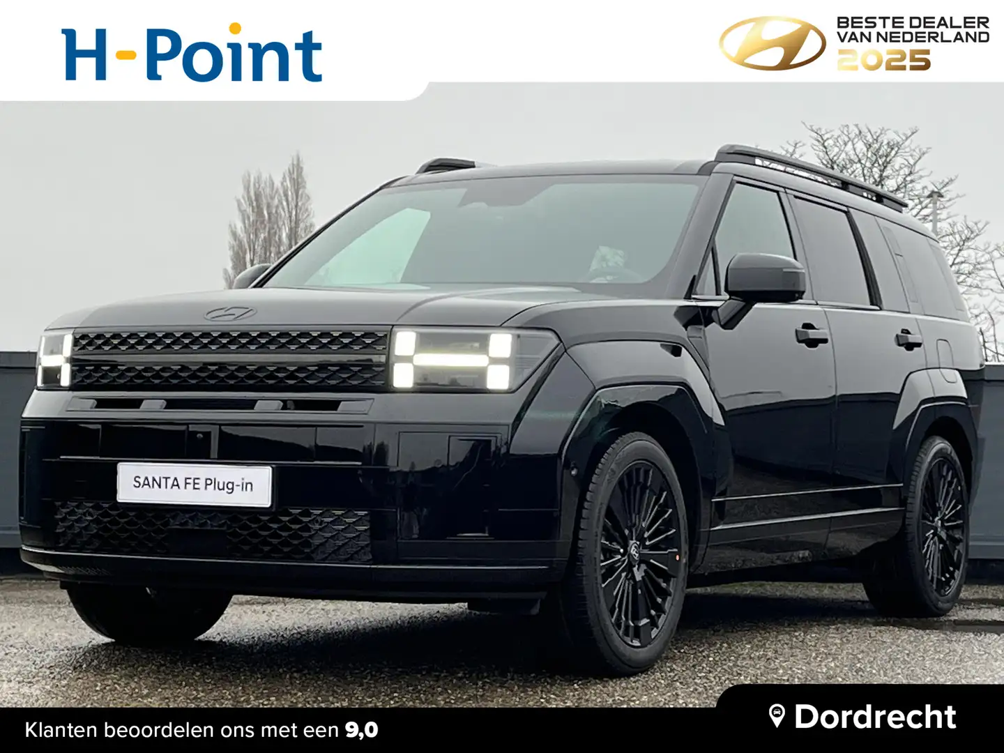 Hyundai SANTA FE 1.6 T-GDI PHEV Black Line 4WD 7p. | €3525 KORTING Noir - 1