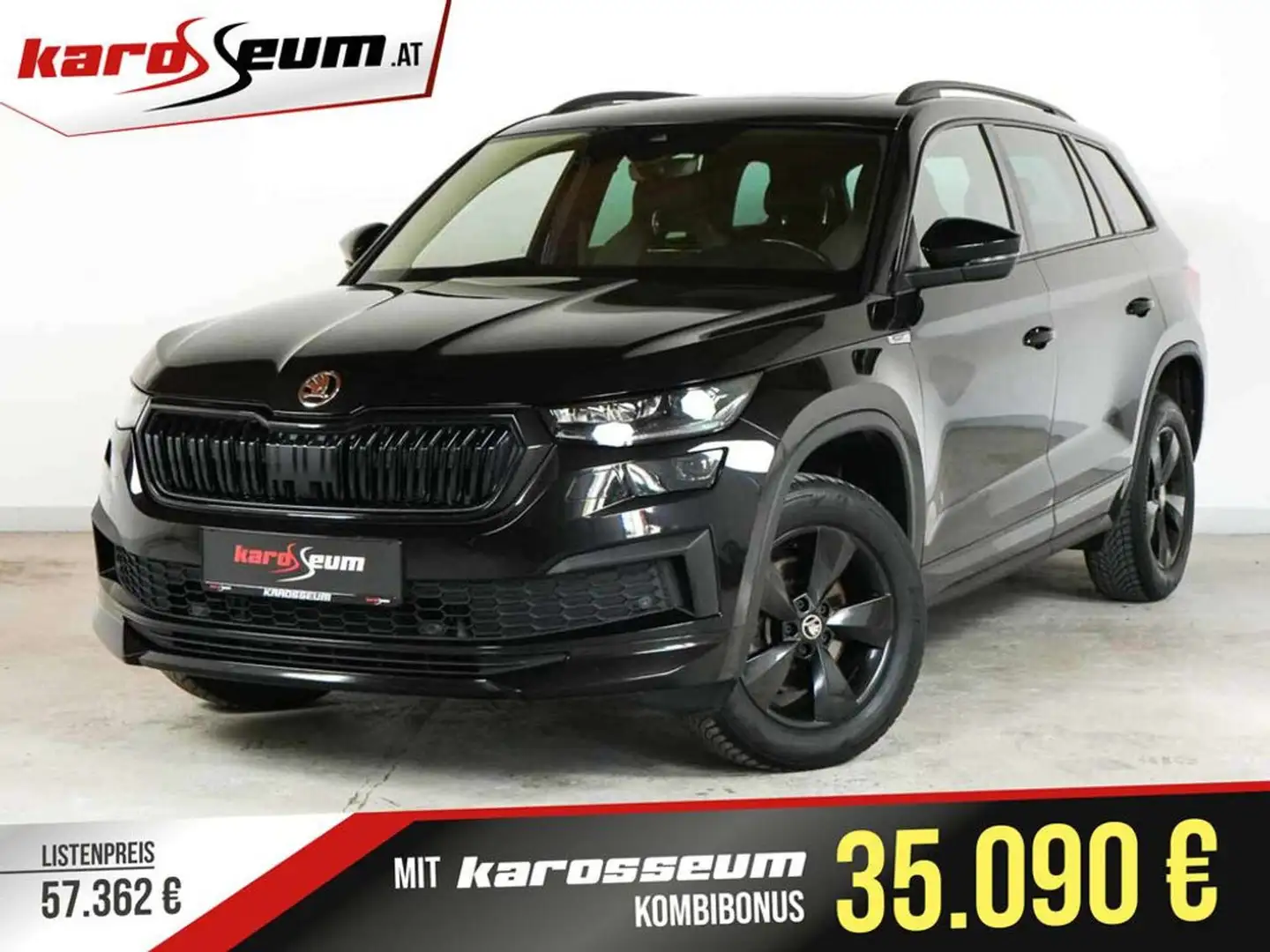 Skoda Kodiaq Sportline Aut.| EXKLUSIVE AUSSTATTUNG |Pano Schwarz - 1