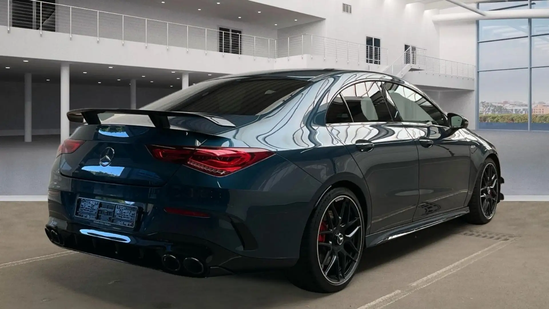 Mercedes-Benz CLA 45 AMG CLA 45 S AMG 4M/AERO-KIT/MULTI/BURMESTER/MEMORY Blauw - 2