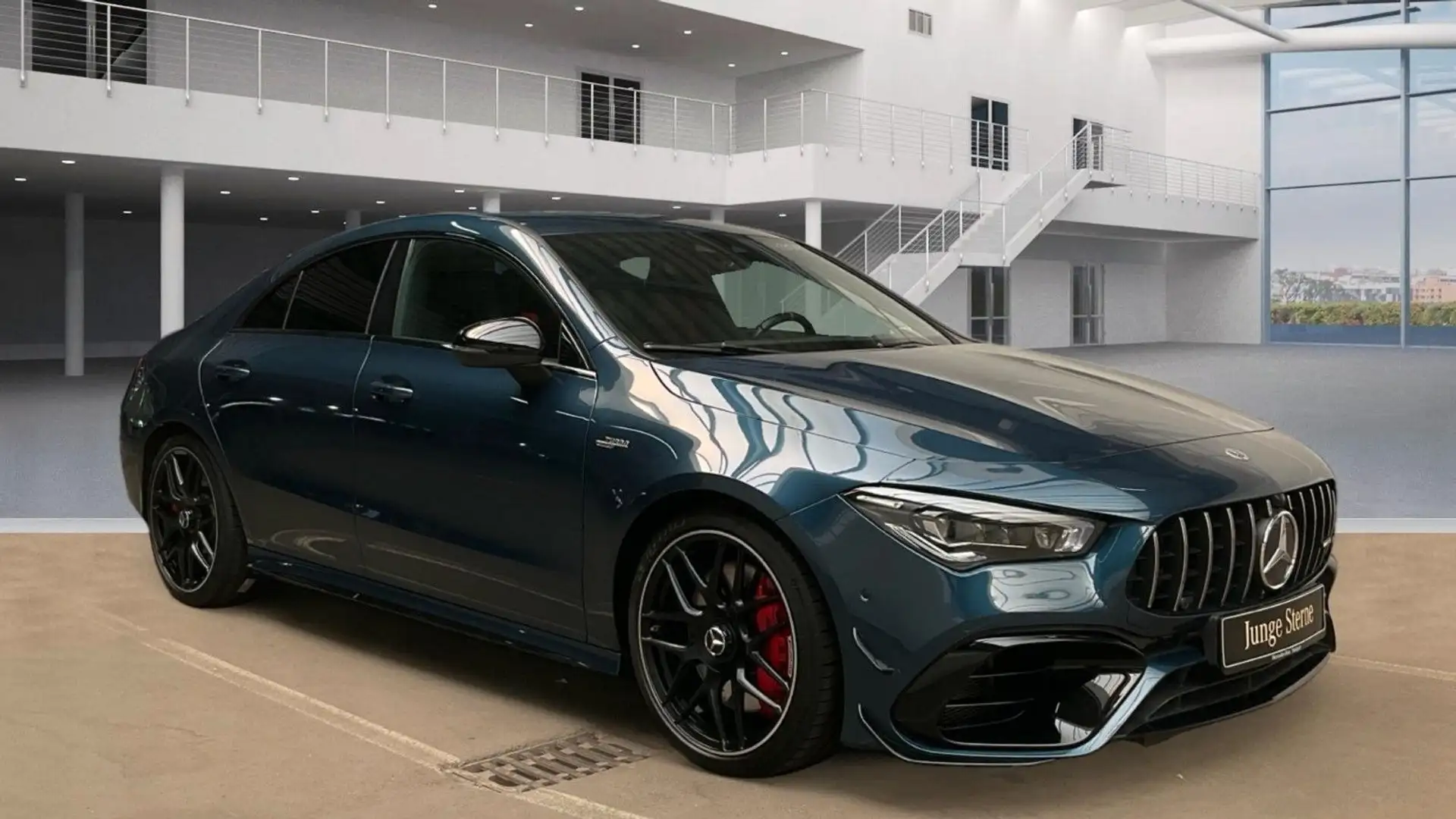 Mercedes-Benz CLA 45 AMG CLA 45 S AMG 4M/AERO-KIT/MULTI/BURMESTER/MEMORY Blauw - 1