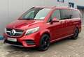 Mercedes-Benz V 300 d LANG 4M AMG-LINE WEBASTO AHK 3x EL.TÜREN Rood - thumbnail 1