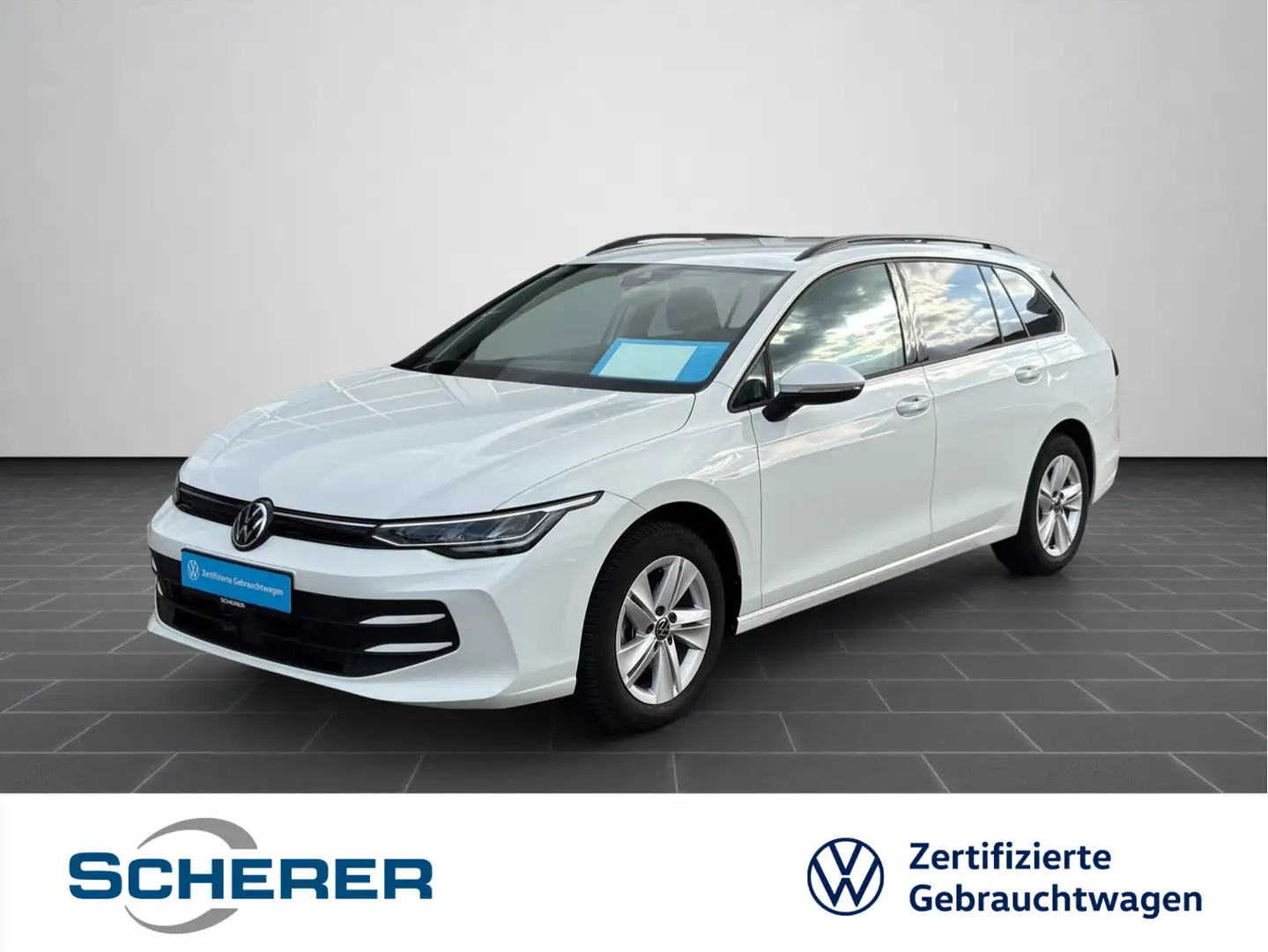 Volkswagen Golf Variant Life 1.5 eTSI DSG NAVI AHK PDC ACC Weiß - 1