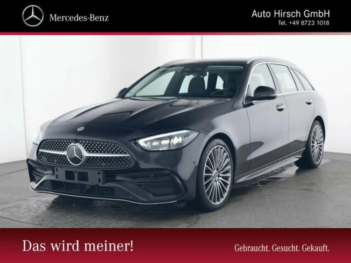 Mercedes-Benz C 300 C 300 d T-Modell AMG+DISTRONIC+AHK+DIGITALLED+So Zwart - 1