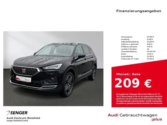 SEAT Tarraco 2.0 TSI DSG CarPlay LED 7Sitze Kamera