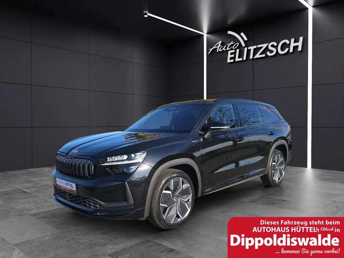 Skoda Kodiaq Sportline 2.0 TDI 4x4 DSG AHZV STANDHZG Schwarz - 1