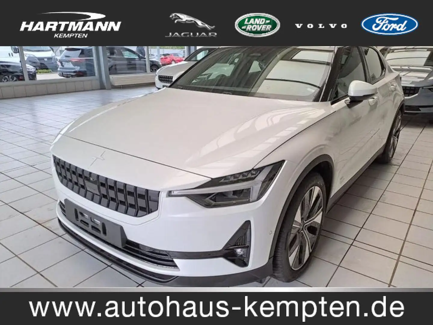Polestar 2 Standard Range Single Bluetooth Navi LED Klima Blanc - 1