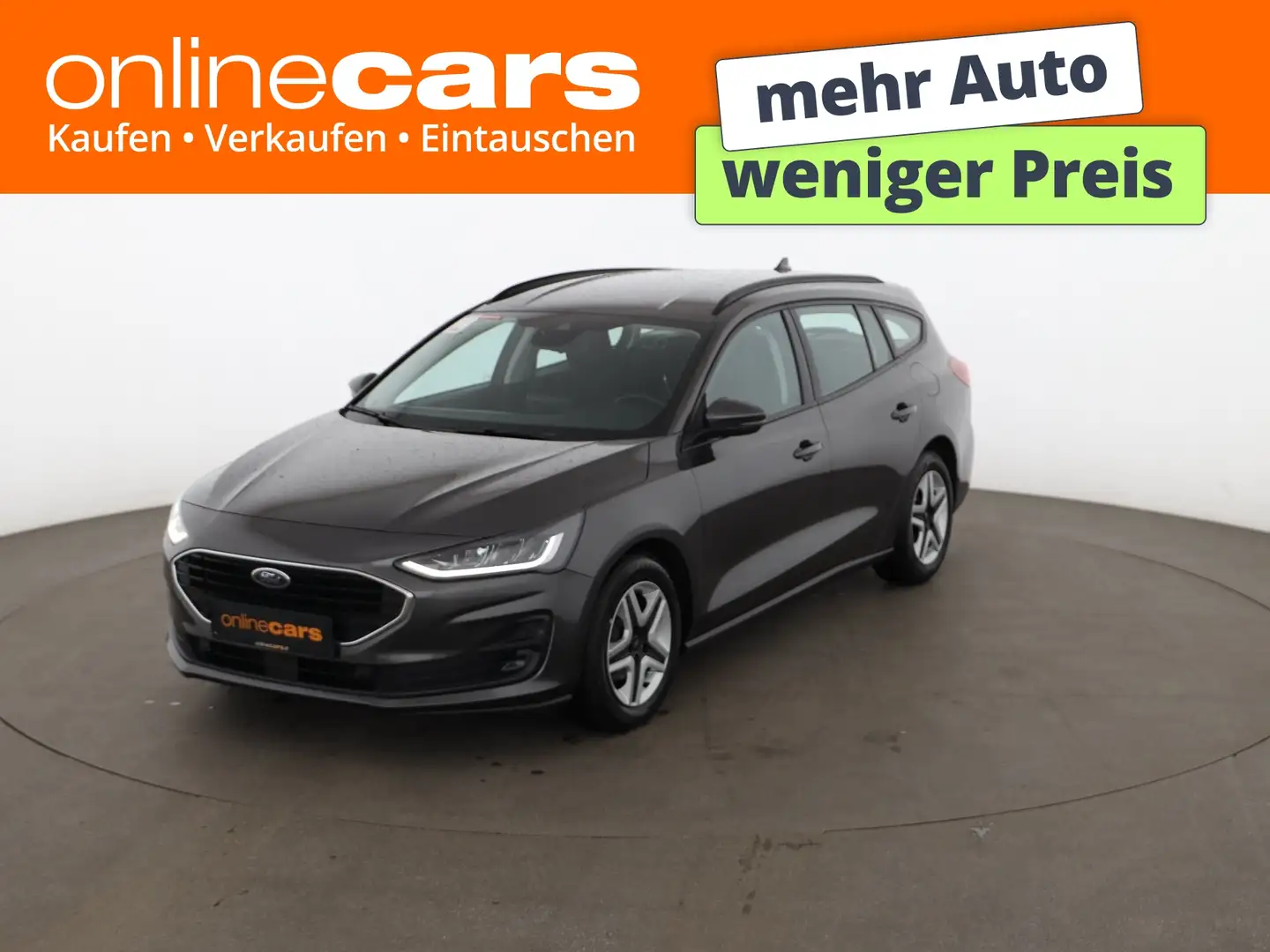 Ford Focus Turnier 1.5 EcoBlue LED NAVI TEMPOMAT PDC Grau - 1