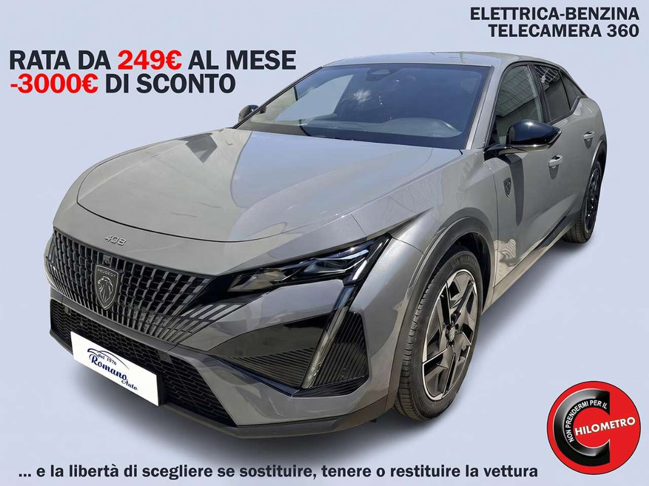 Peugeot 408 Hybrid 145 e-DCS6 GT