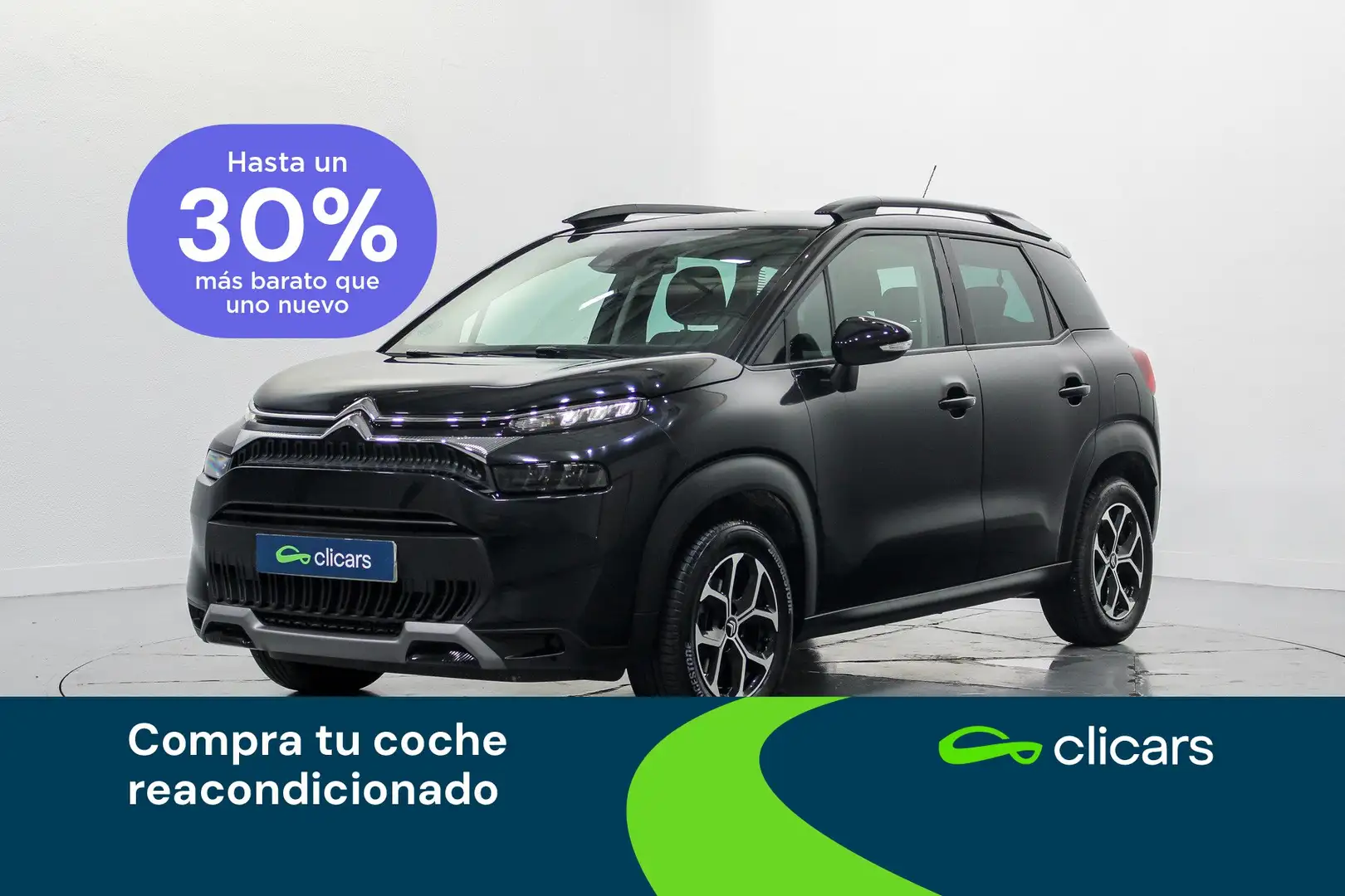 Citroen C3 Aircross Puretech S&S Plus 110 Negro - 1