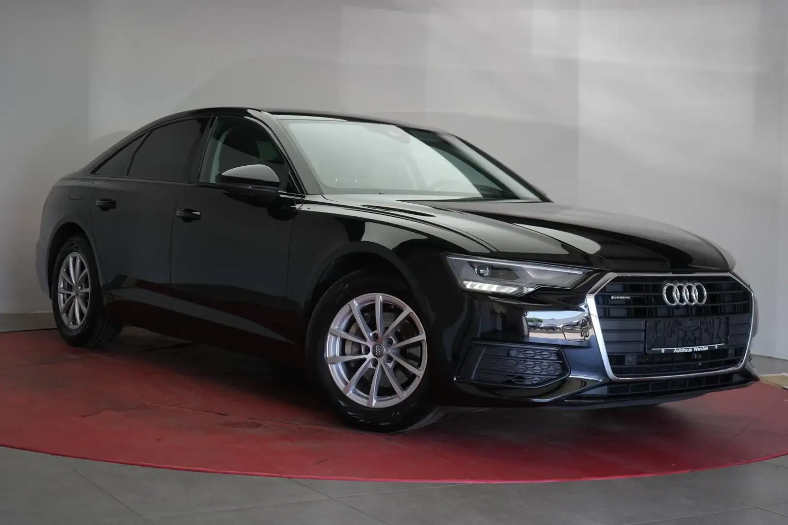 Audi A6 40 TDI quattro S tronic Navi/Leder/Temp/Lane/ Zwart - 1
