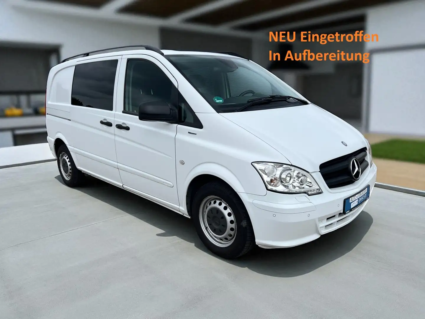 Mercedes-Benz Vito 116 CDI Komp,Mixto,5S,Aut,SH,SD,AHK,TÜV,Serv. Blanco - 1