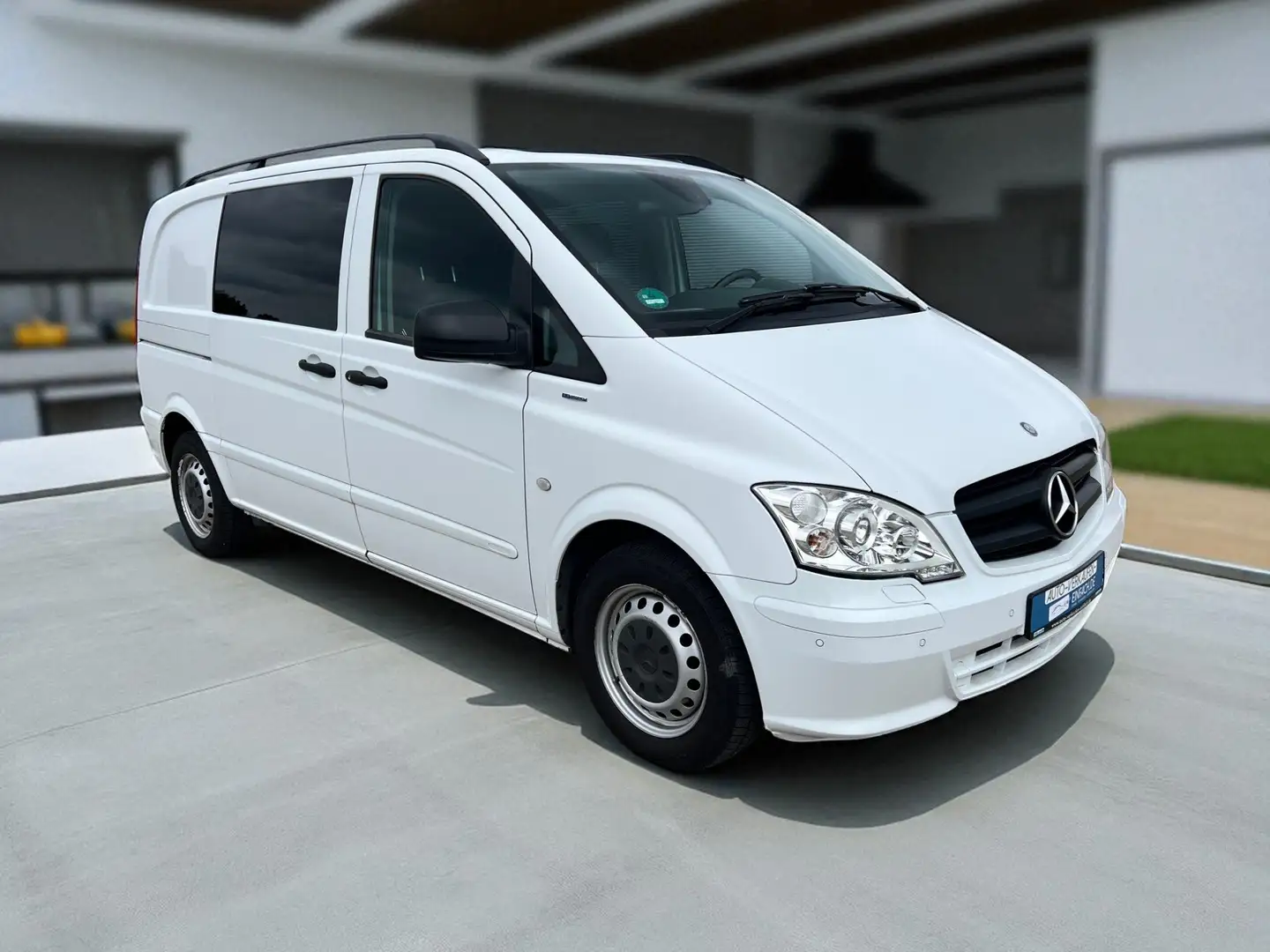 Mercedes-Benz Vito 116 CDI Komp,Mixto,5S,Aut,SH,SD,AHK,TÜV,Serv. Blanc - 1