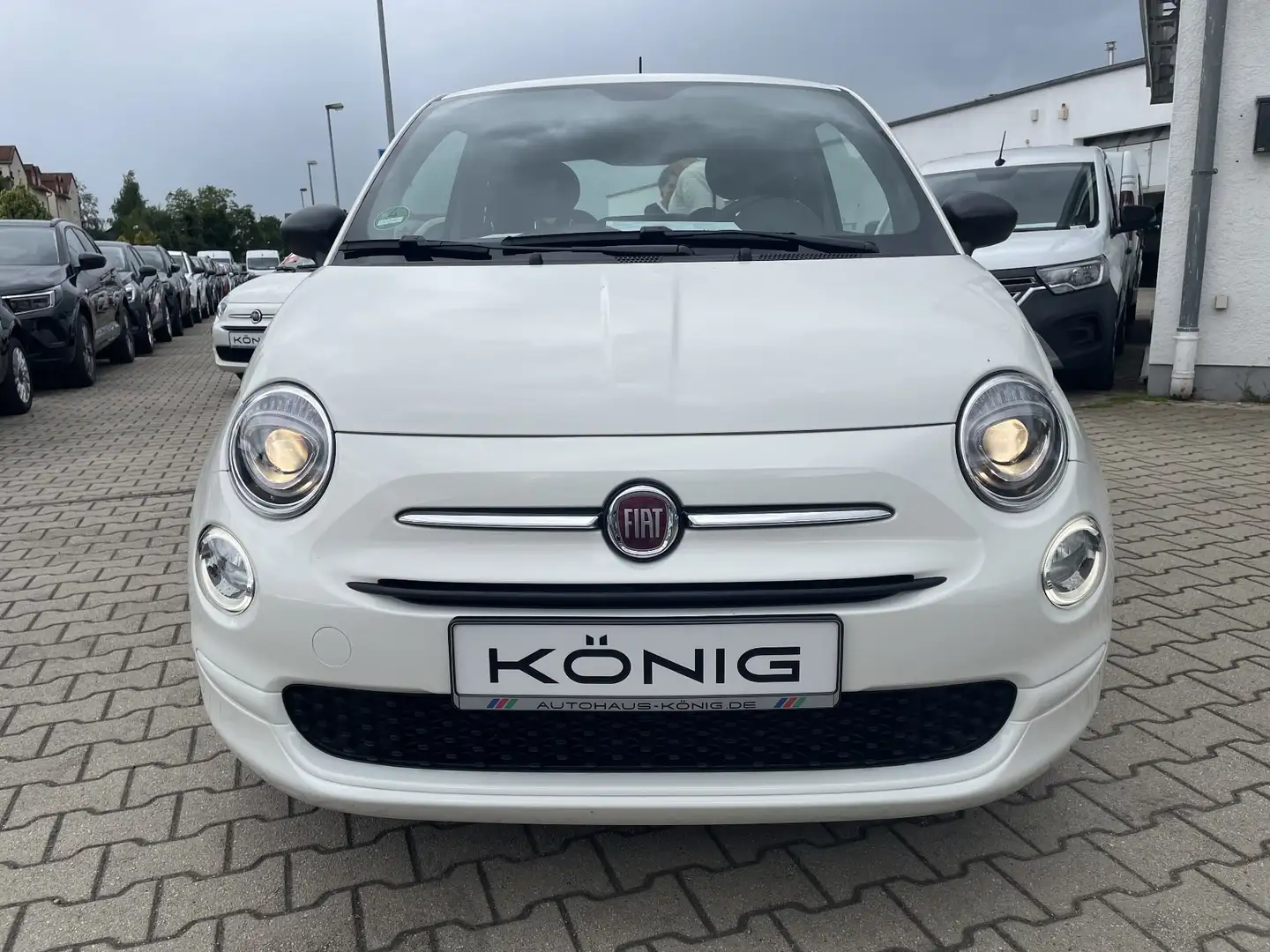 Fiat 500 1.0 Klima*Carplay*Einparkhilfe Weiß - 2