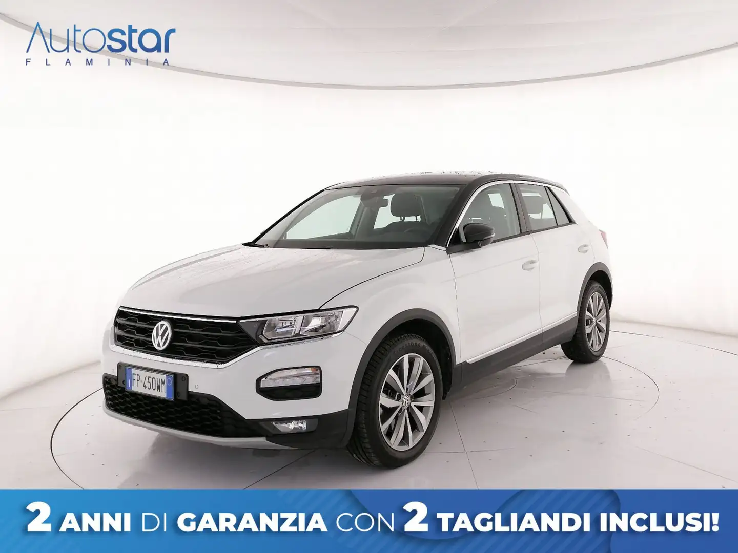Volkswagen T-Roc 2.0 tdi Style 4motion dsg Bianco - 1