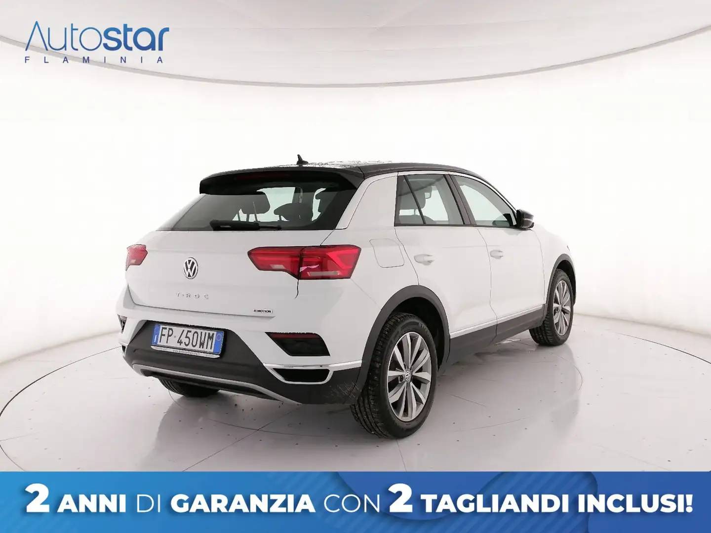 Volkswagen T-Roc 2.0 tdi Style 4motion dsg Bianco - 2