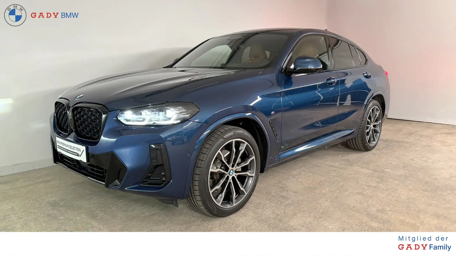 BMW X4 X4 xDrive 20d Blau - 1