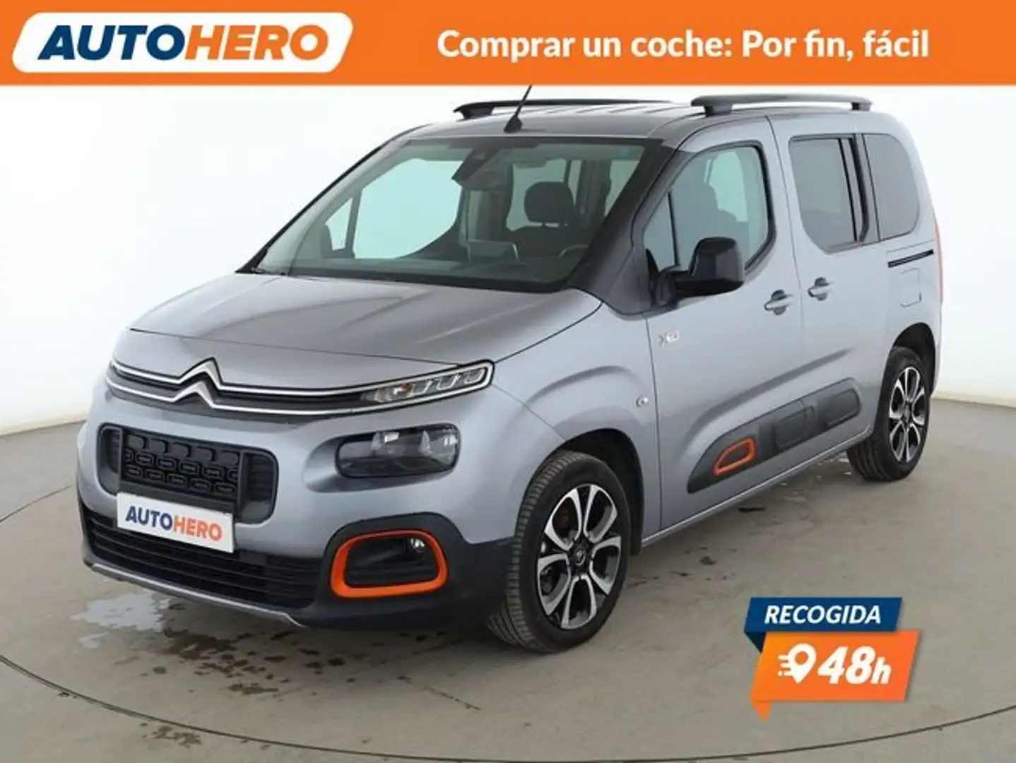 Citroen Berlingo 1.5 Blue-HDi Shine M Gris - 1