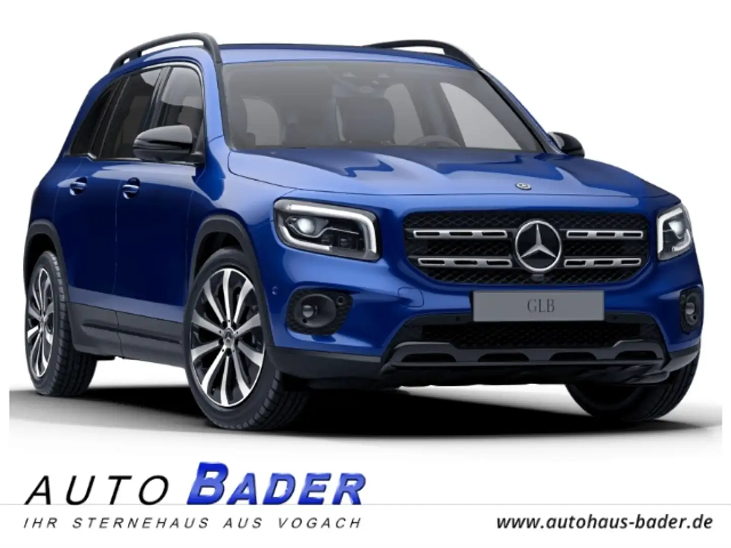 Mercedes-Benz GLB 220 d 4Matic Progressive Night Technik AHK Blau - 1