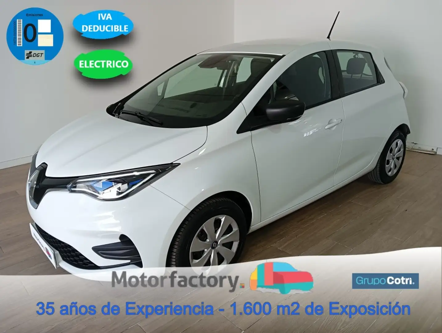 Renault ZOE Intens 50 R135 100kW Blanco - 1