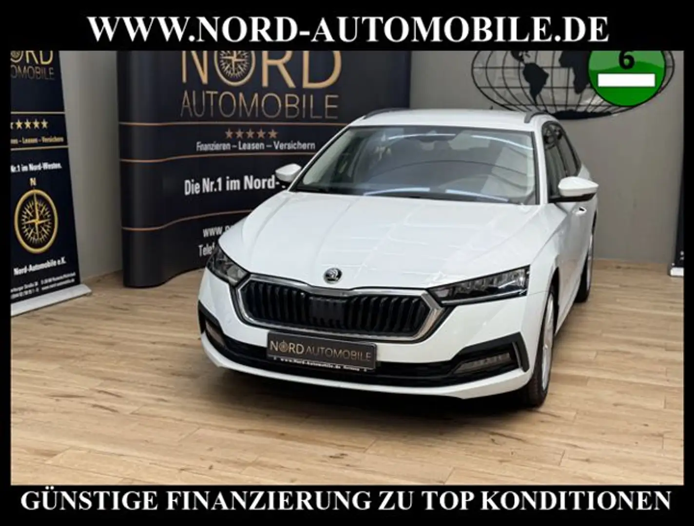 Skoda Octavia Combi iV Ambition 1.4 TSI DSG Kamera/LED Ambition Белый - 1