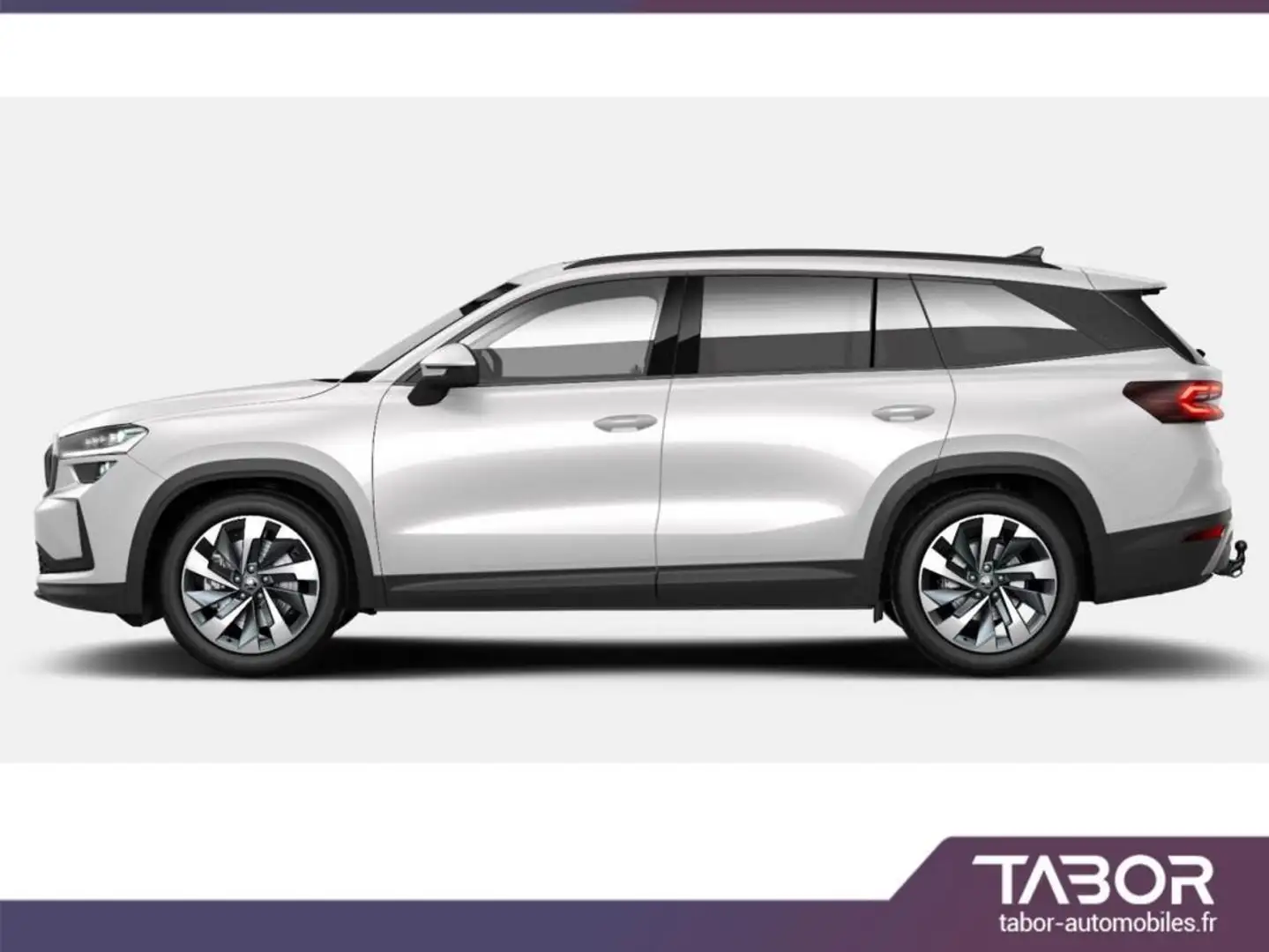 Skoda Kodiaq eTSI 150 DSG Selec pano 7pl cuir Blanc - 2