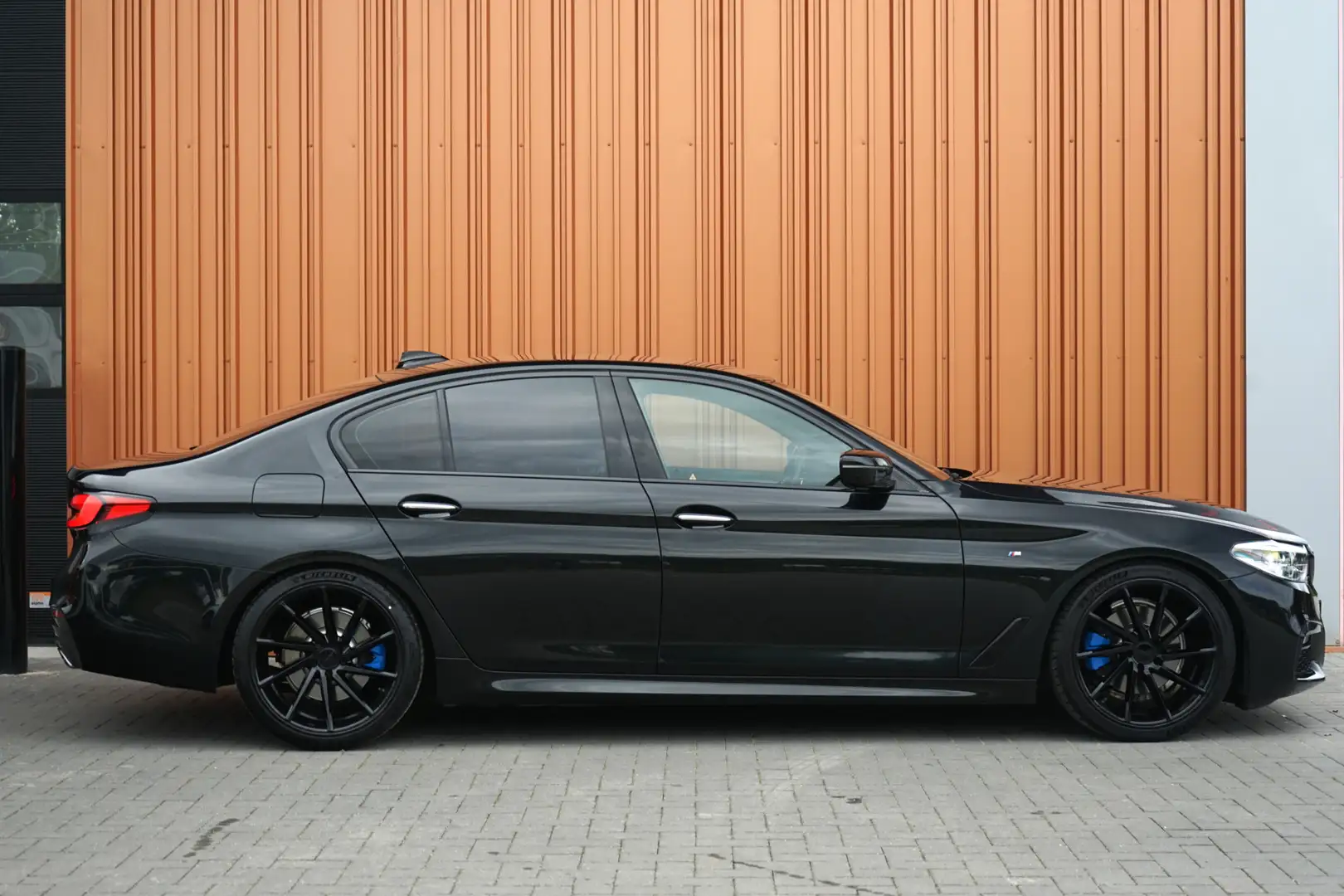 BMW 520 5-serie 520i M-Sport Leder Memory VOSSEN Camera NL Noir - 2