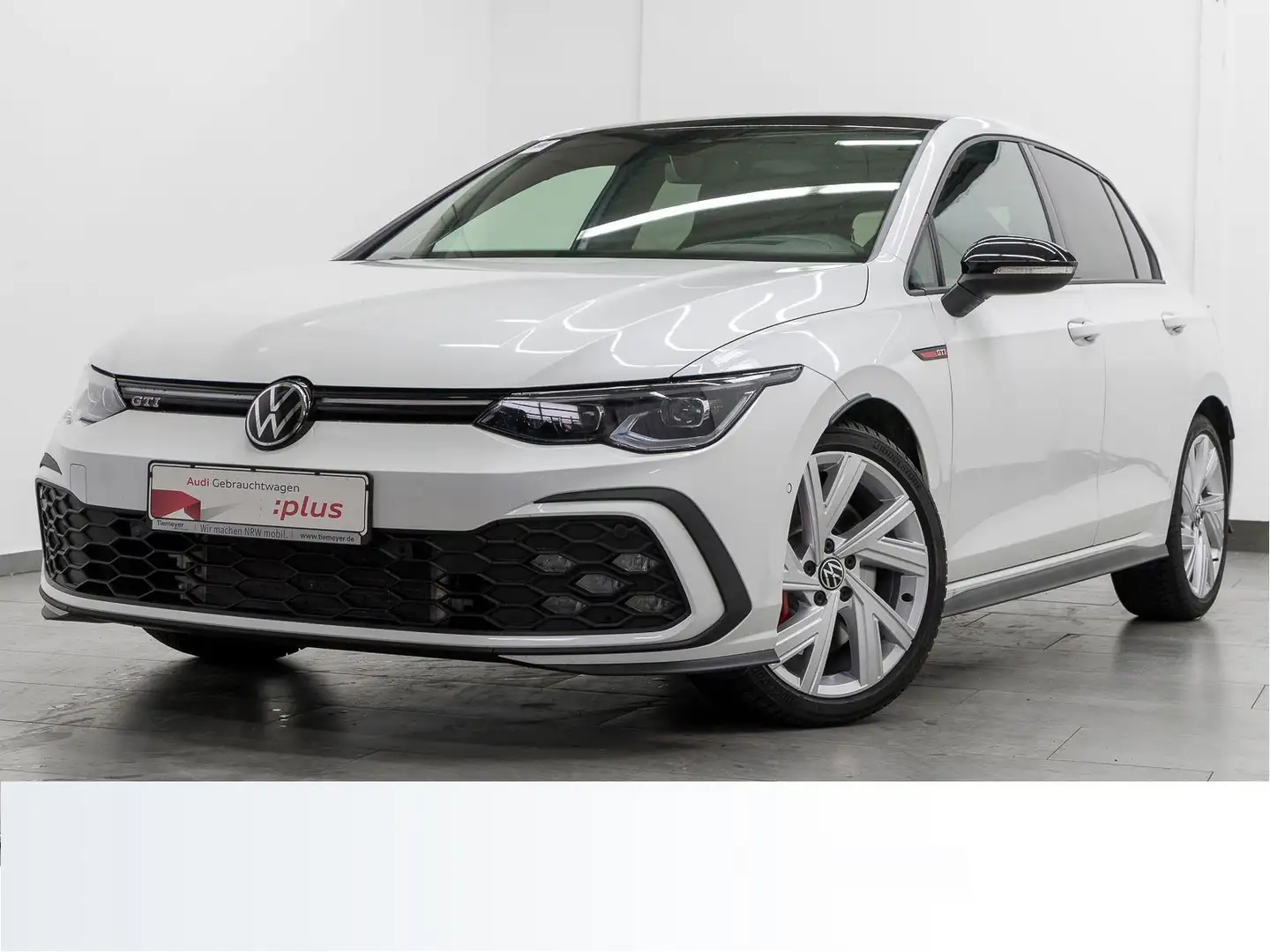 Volkswagen Golf GTI BLACKSTYLE LM19 HuD ST.HEIZ HARMAN PANO Weiß - 2