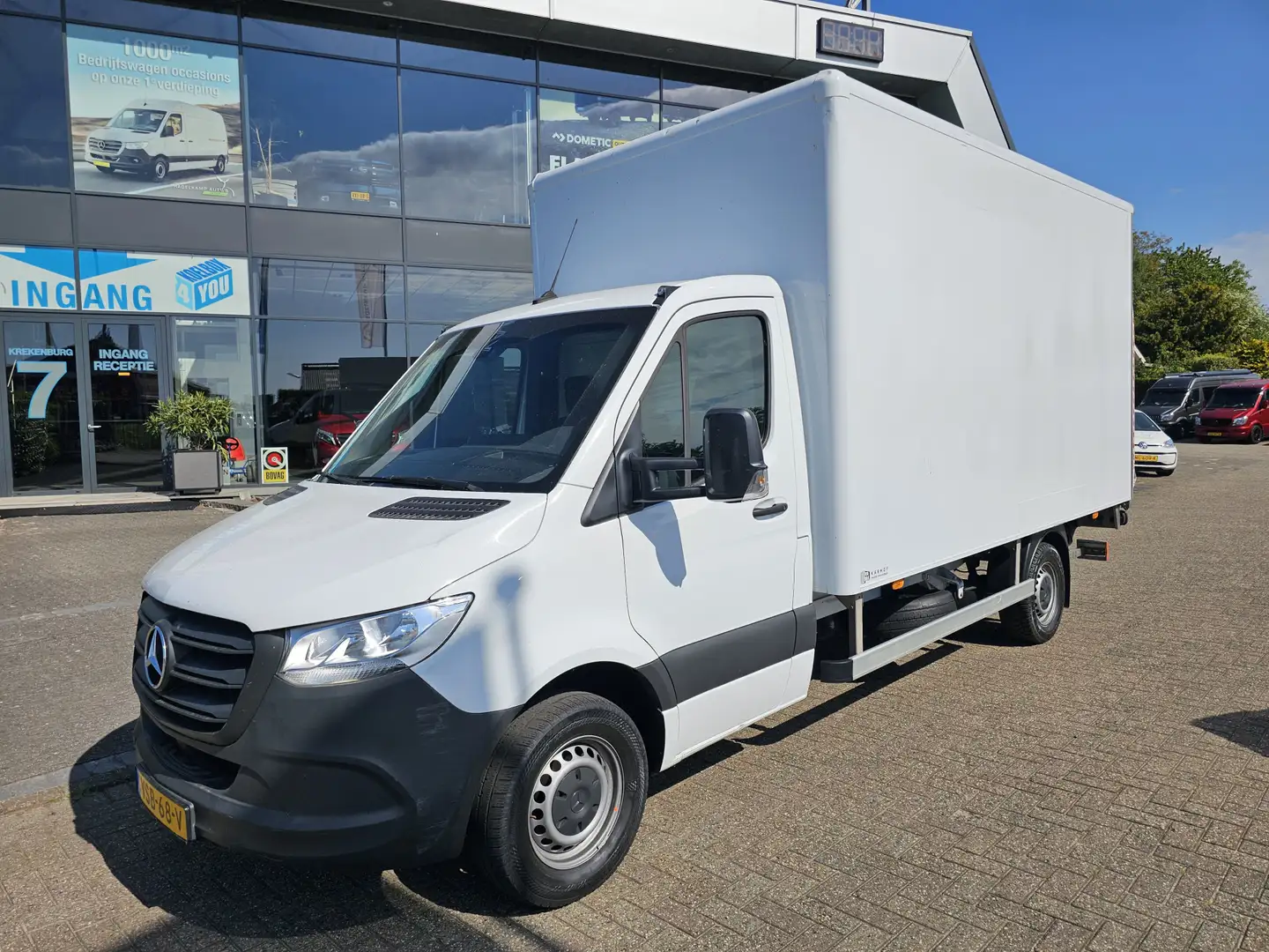 Mercedes-Benz Sprinter 315 CDI L3 Automaat Bakwagen met Laadklep * Camera Wit - 1