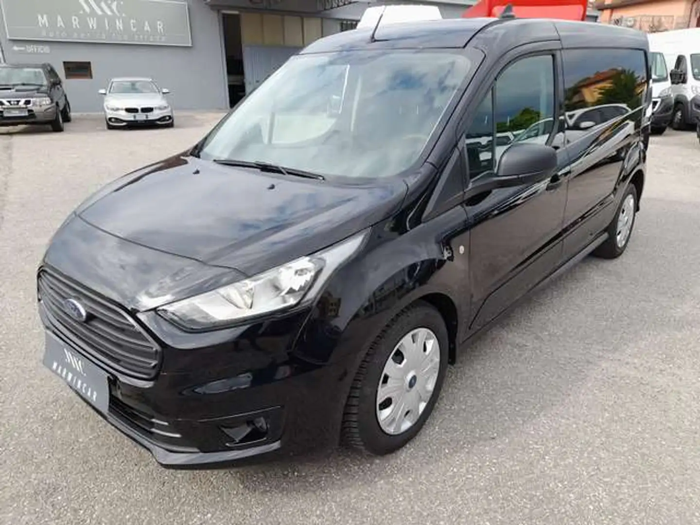 Ford Transit Connect 240 1.5 TDCi 120CV PL AUT. Furgone Trend Nero - 2