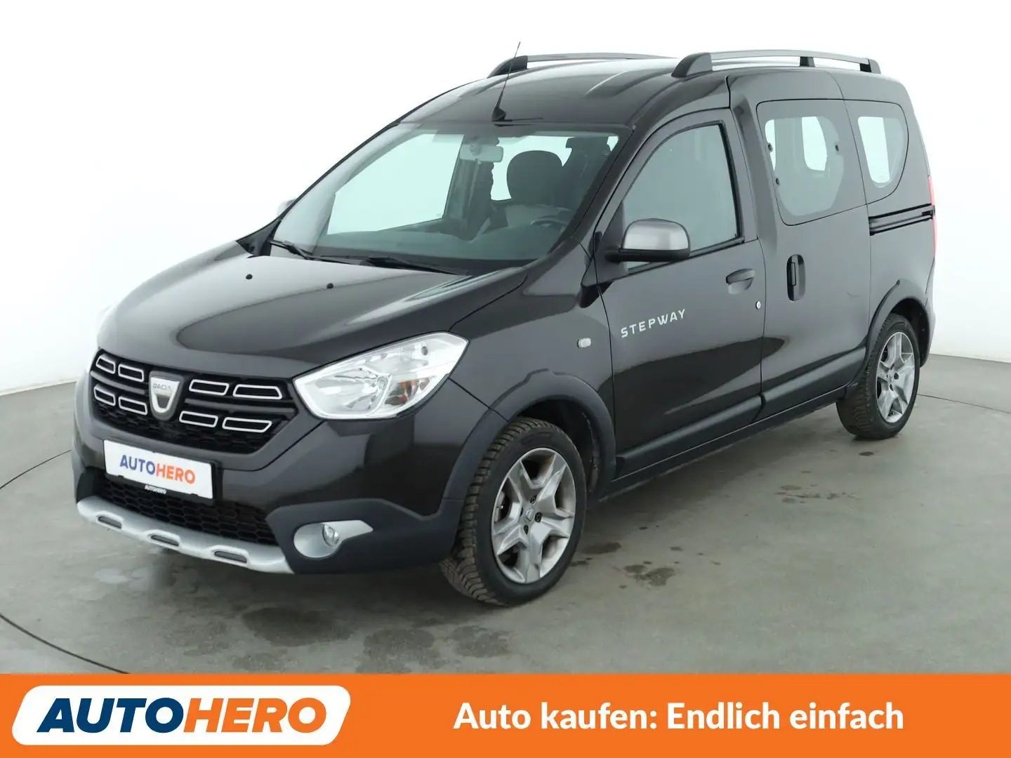 Dacia Dokker 1.3 TCe Stepway Plus*NAVI*TEMPO*CAM*PDC* Schwarz - 1