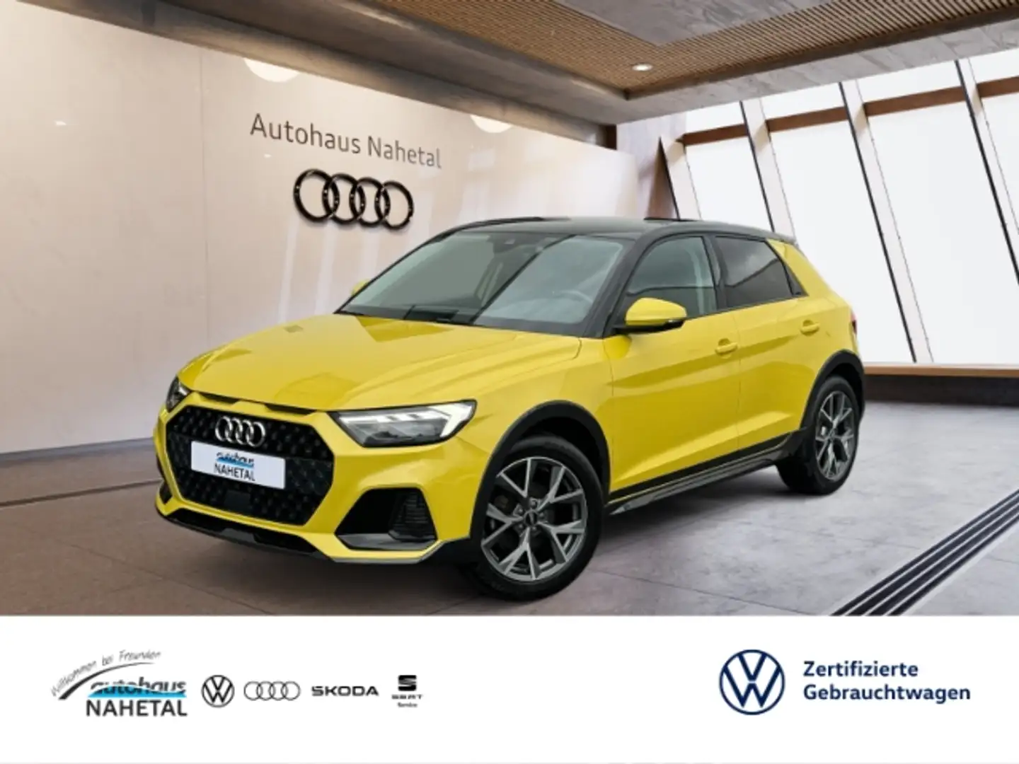 Audi A1 citycarver 30TFSI S line LED 17 OPTIK SCHWARZ DIGI Žlutá - 1