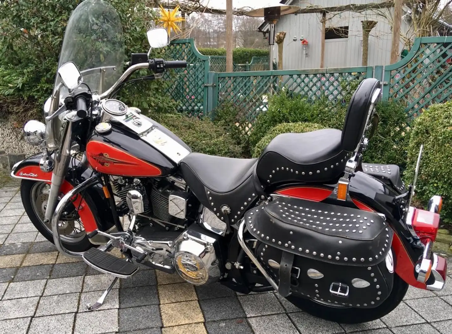 Harley-Davidson Heritage Softail Roşu - 1