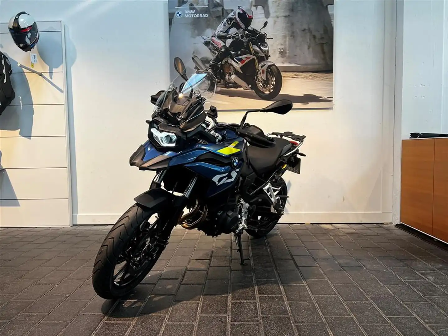 BMW F 800 GS 0 Blau - 2