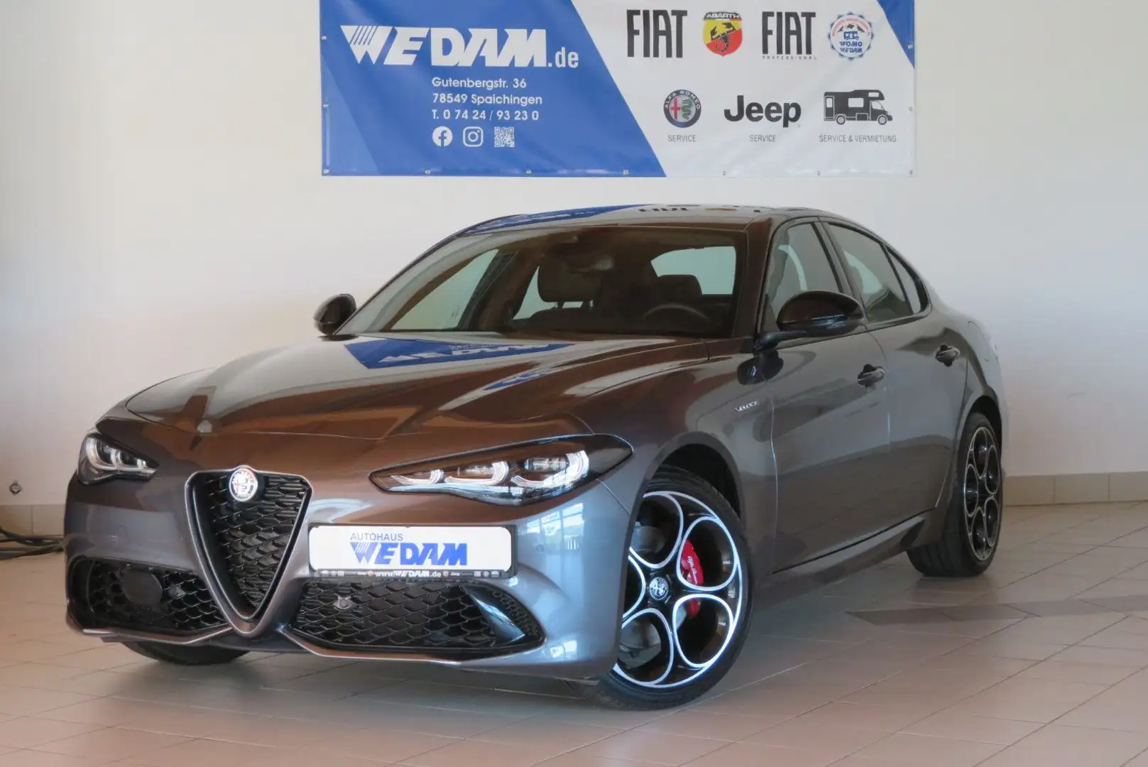 Alfa Romeo Giulia Veloce Q4 280PS AT8 Grey - 1