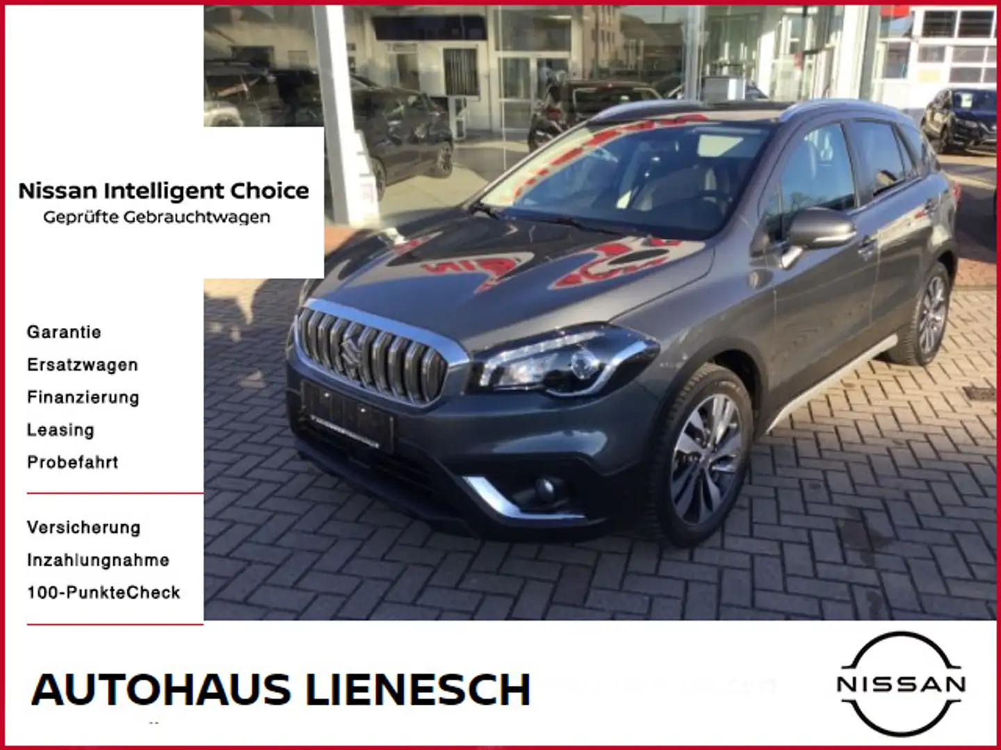 Suzuki SX4 S-Cross Comfort+ 4x4 Automatik AHK Leder Grau - 1