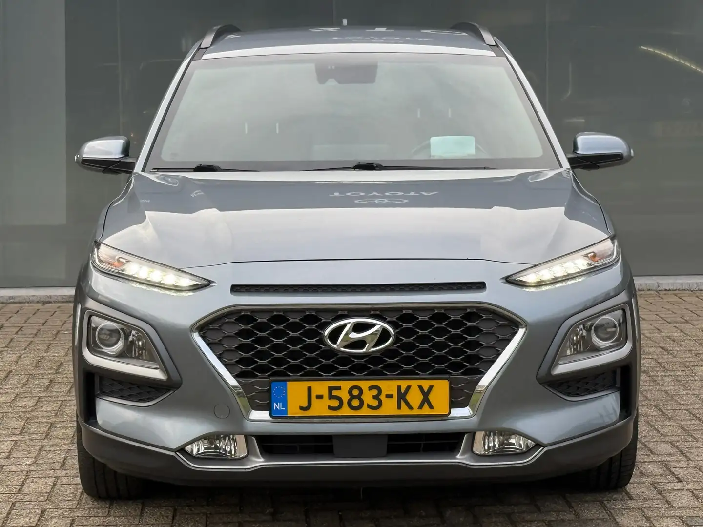Hyundai KONA 1.6 GDI HEV Fashion Design Dealer Onderhouden Grau - 2