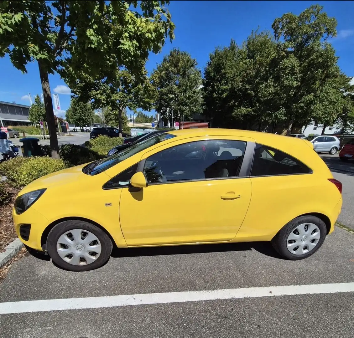 Opel Corsa 1,2 Edition ecoFLEX Start/Stop System Gelb - 2