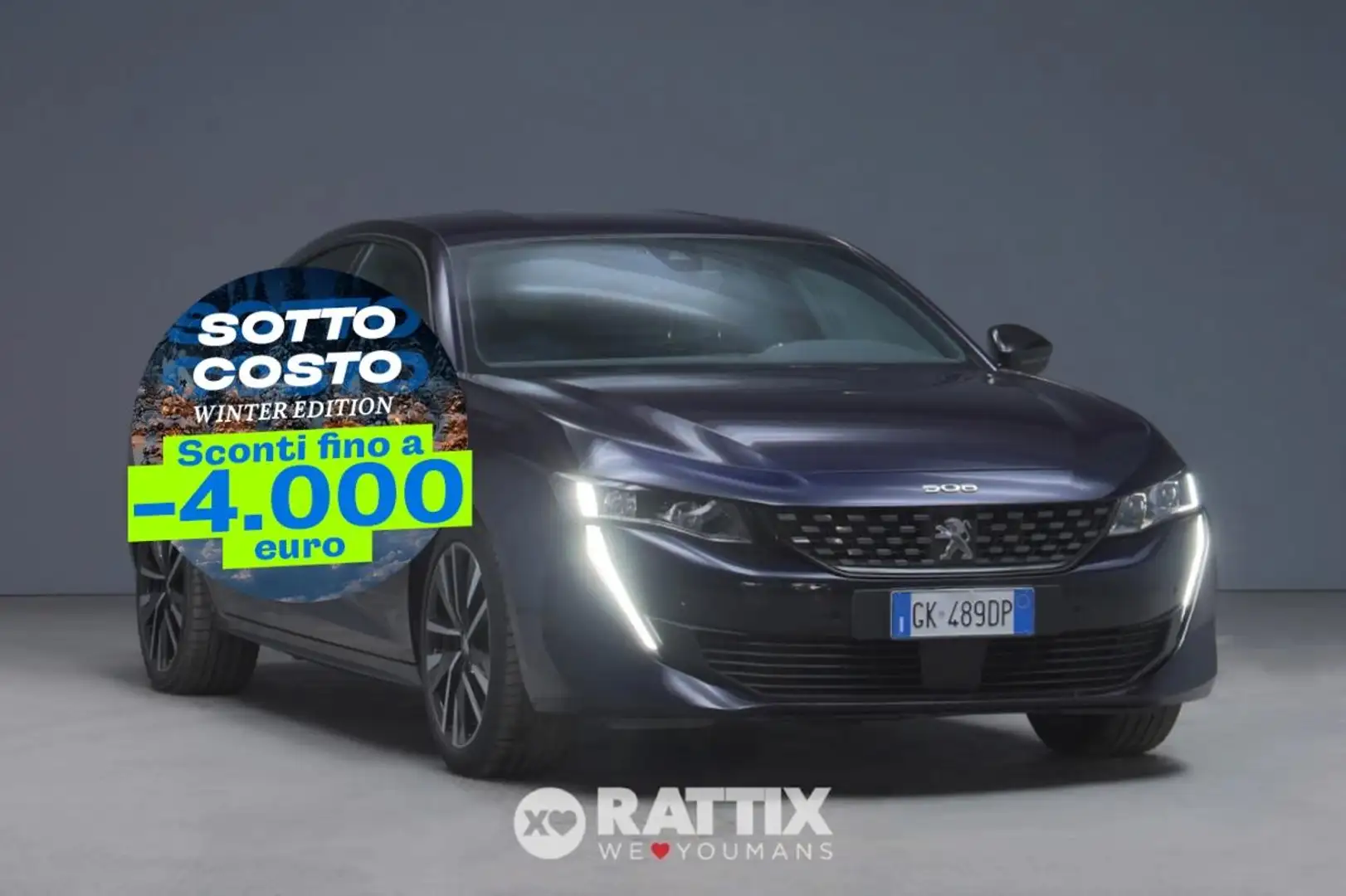 Peugeot 508 1.6 Hybrid Phev 225CV GT Pack e-EAT8 Blau - 1