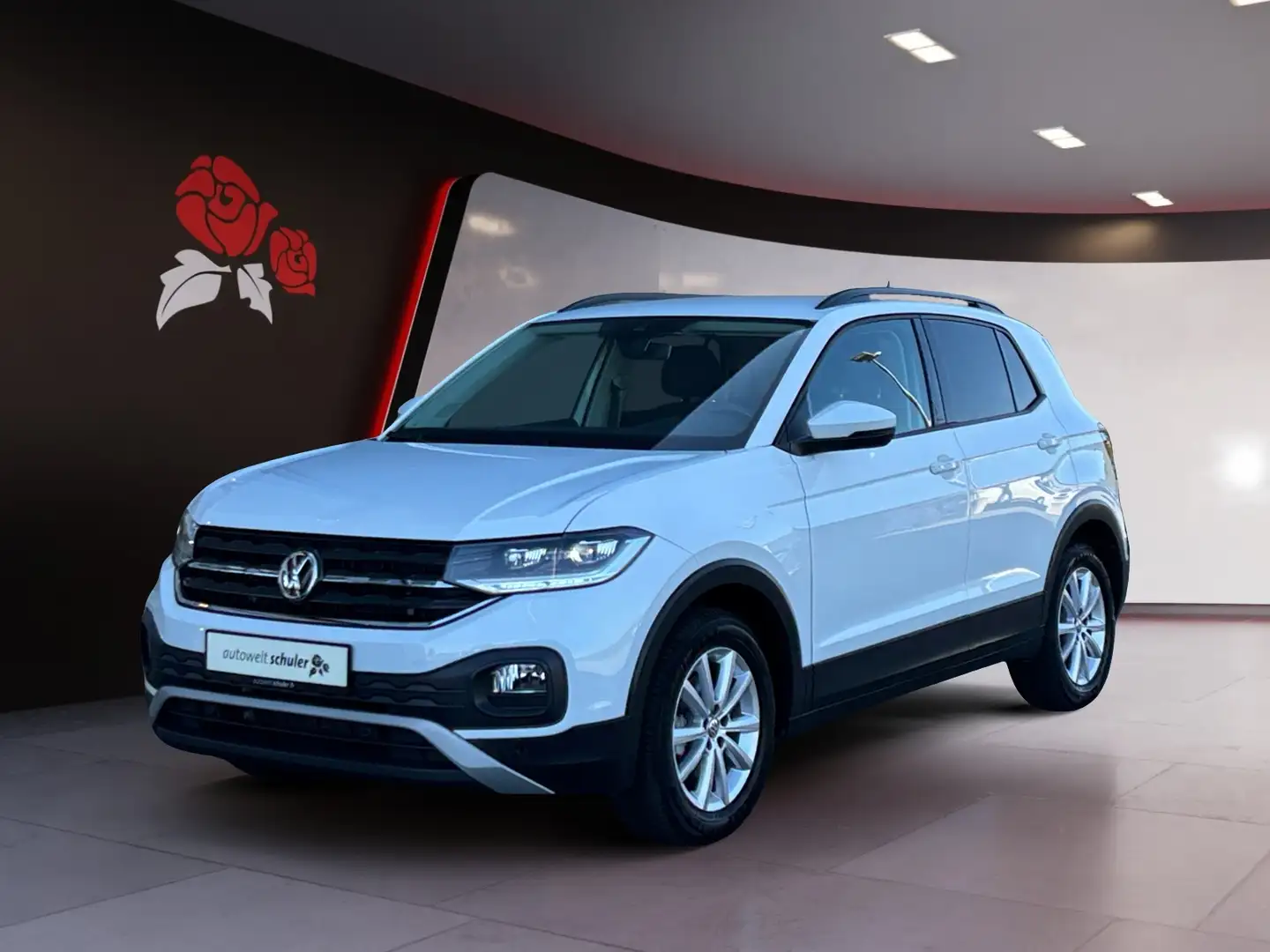 Volkswagen T-Cross 1,0 TSI DSG Life AHK Navi ACC Weiß - 2
