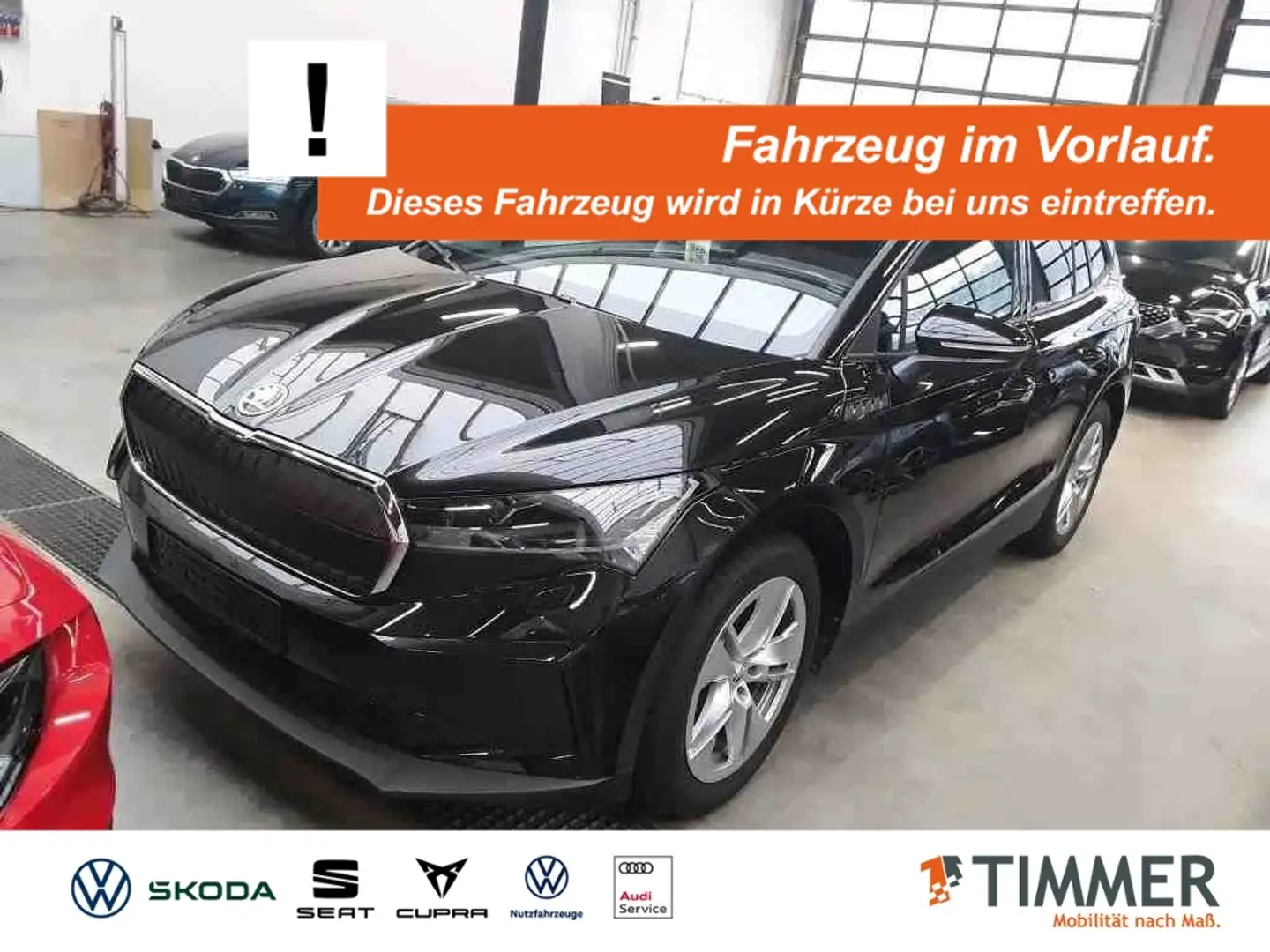 Skoda Enyaq 60 LOFT +WÄPU +19" +MATRIX +ACC +RKAM +NAVI +SHZ Schwarz - 1