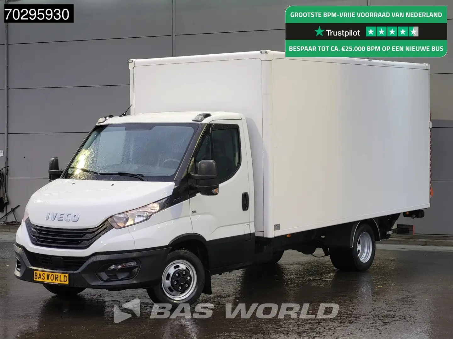 Iveco Daily 35C16 Laadklep Dubbellucht Bakwagen 160PK Airco Eu Blanc - 1
