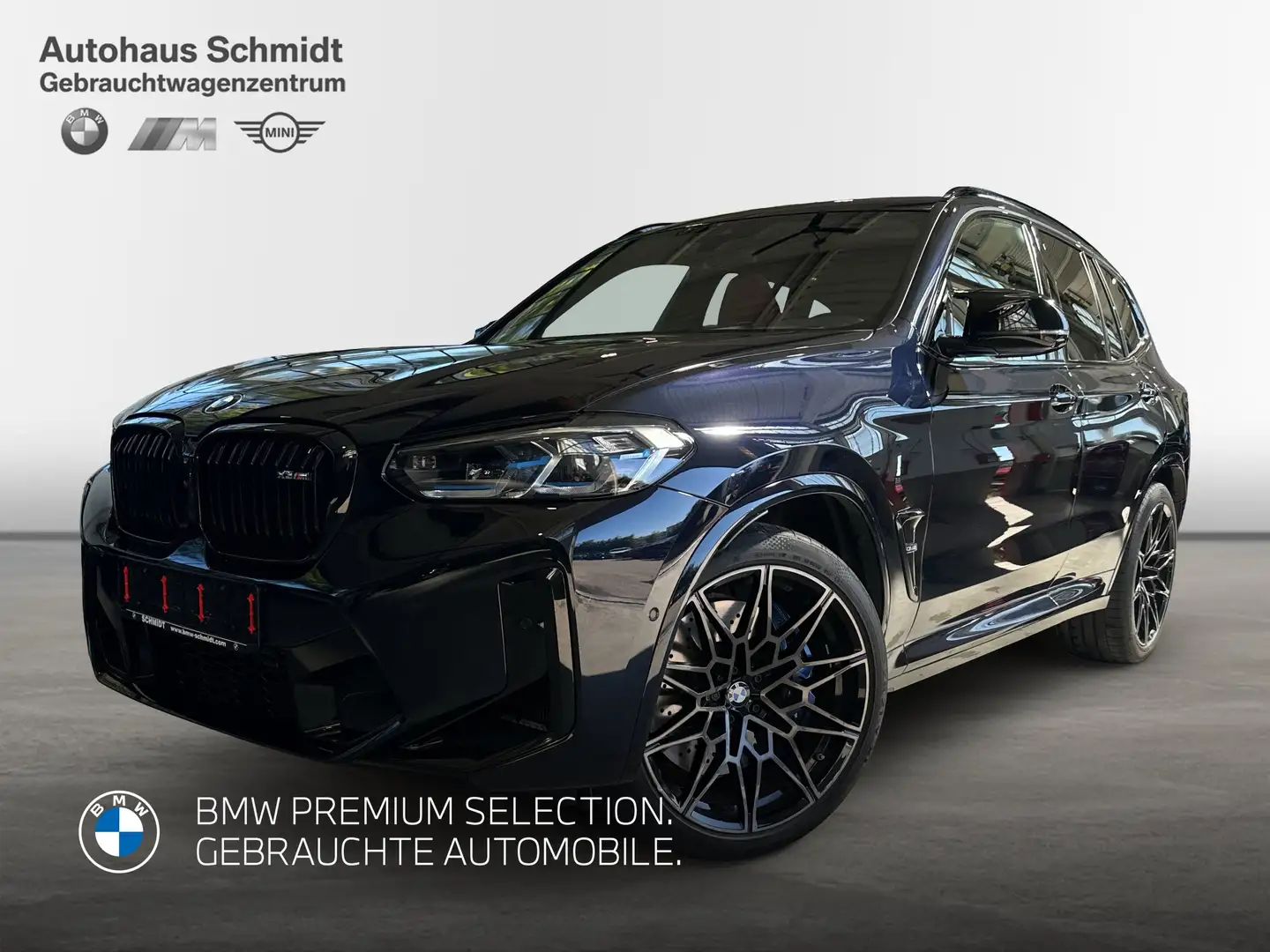 BMW X3 M M Competition 763€ netto/mtl.*21"*LC Prof.*HUD*H/K Schwarz - 1