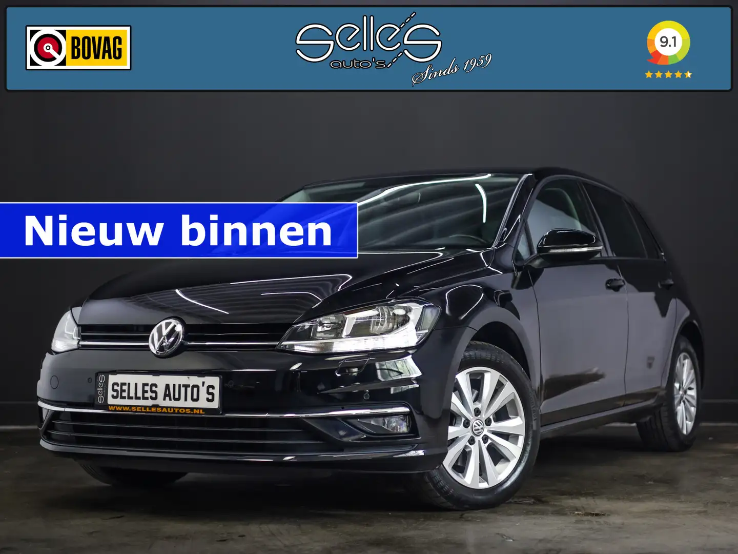 Volkswagen Golf 2.0 tdi Adaptive cruisecontrol | Applecarplay | St Zwart - 1