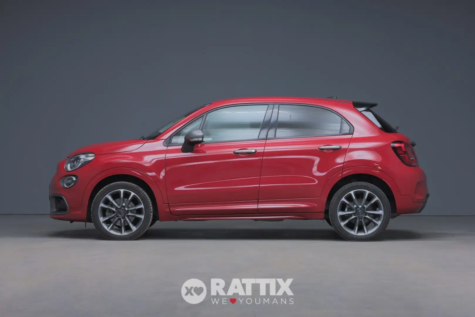 Fiat 500X 1.5 T4 Hybrid 130CV Sport DCT Rosso - 2