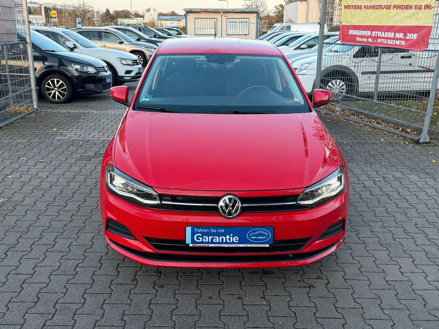 Volkswagen Polo VI 1.6 TDI Comfortline*KLIMAAT*LED*PDC*MFL* Rot - 2