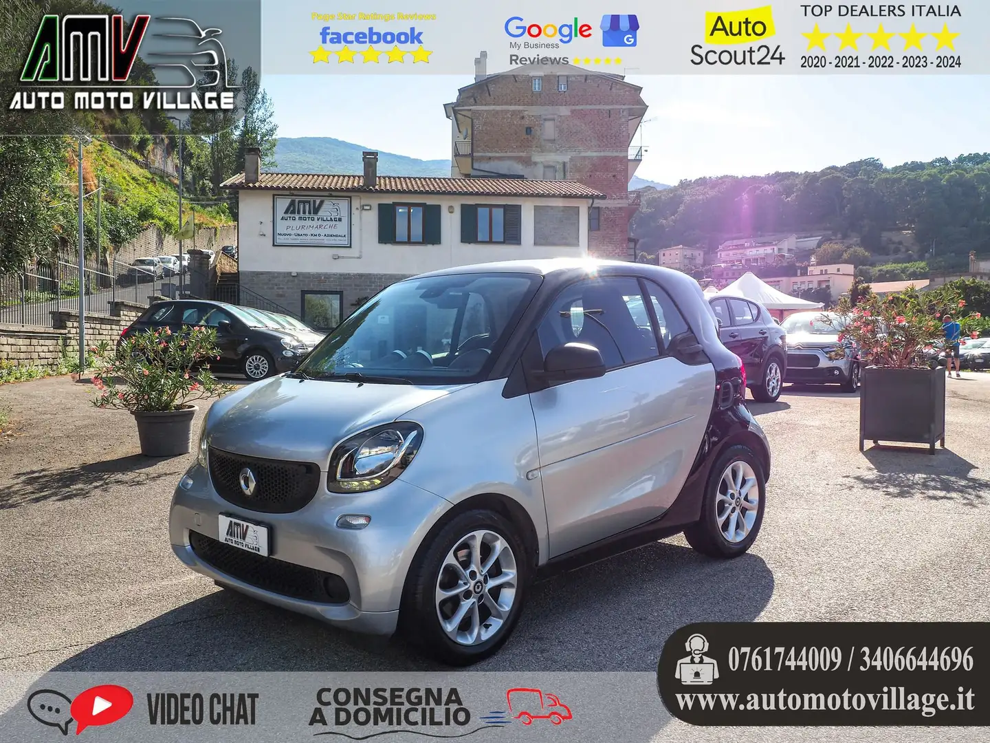 smart forTwo 1.0 70 Cv OK NEOP.-CERCHI-MANUALE Argento - 1