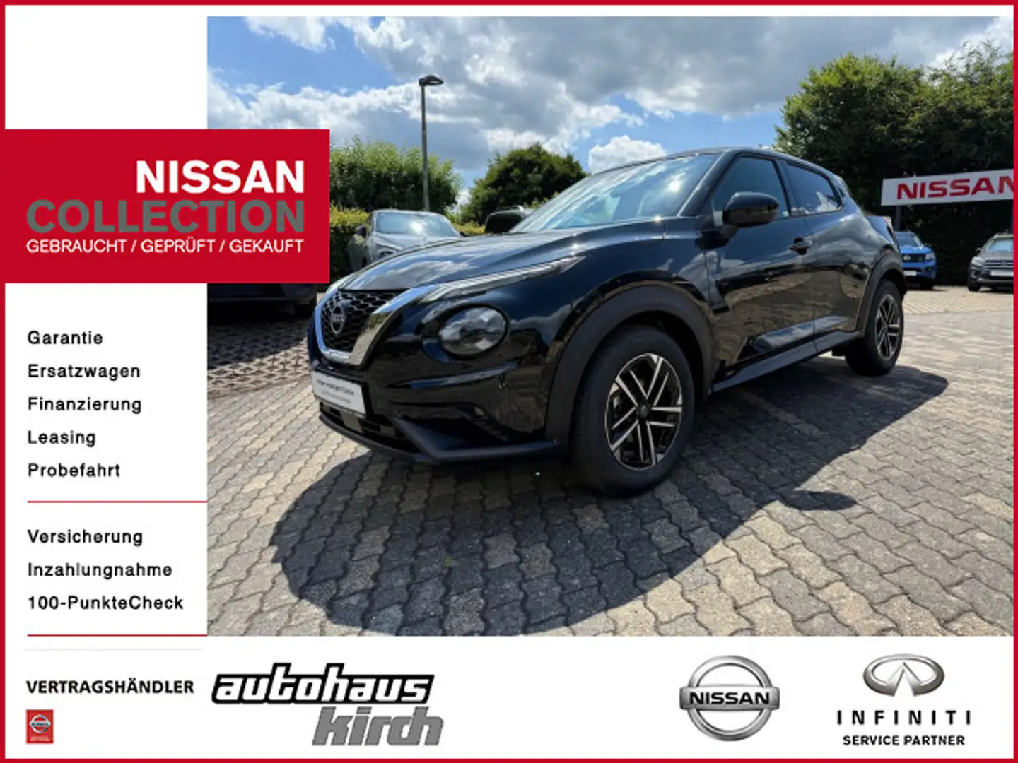 Nissan Juke N-Connecta 114PS Schwarz - 1