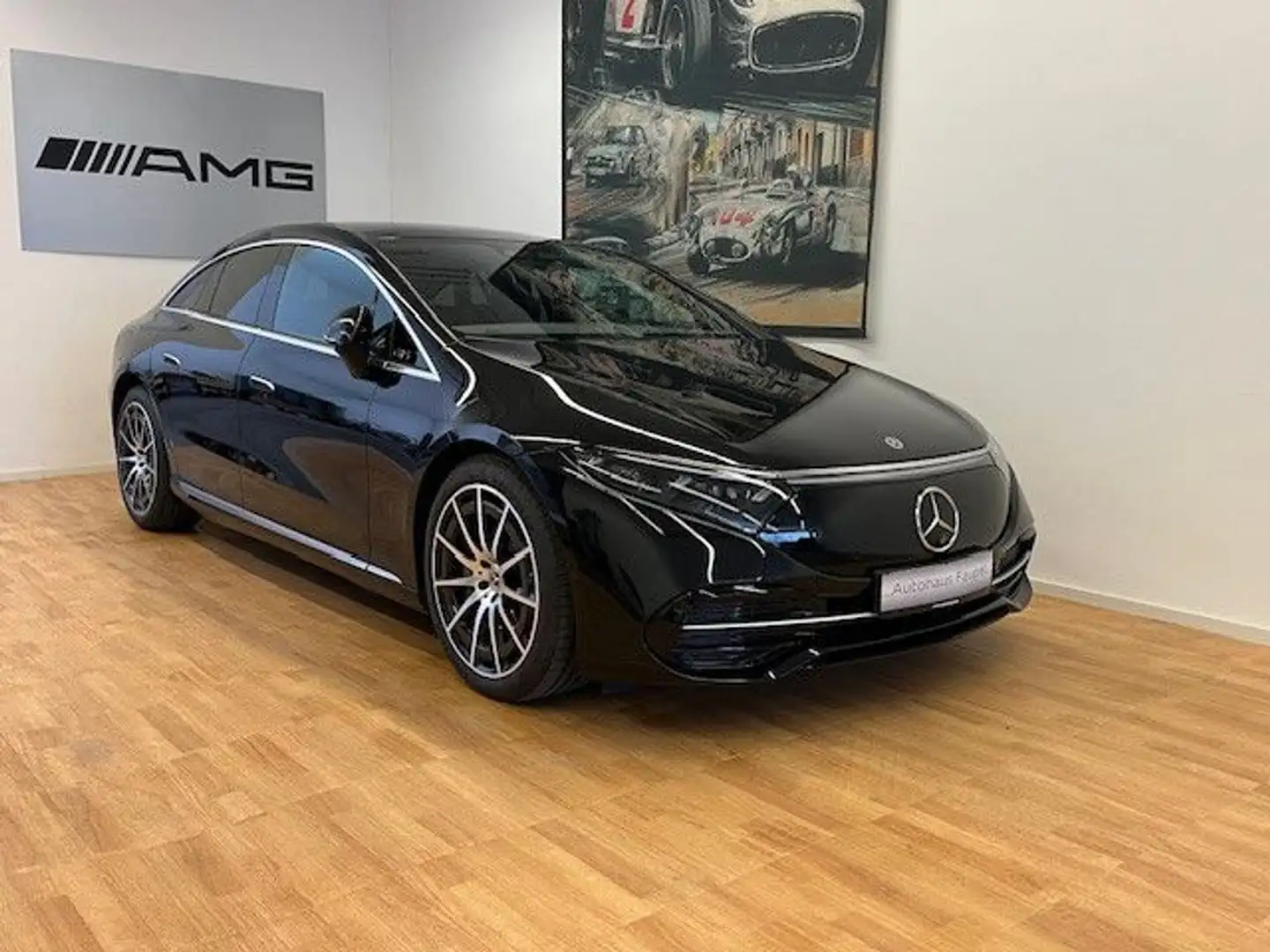 Mercedes-Benz EQS 450+ Fondentertainment 4x Massage 4x 401 AMG Zwart - 1